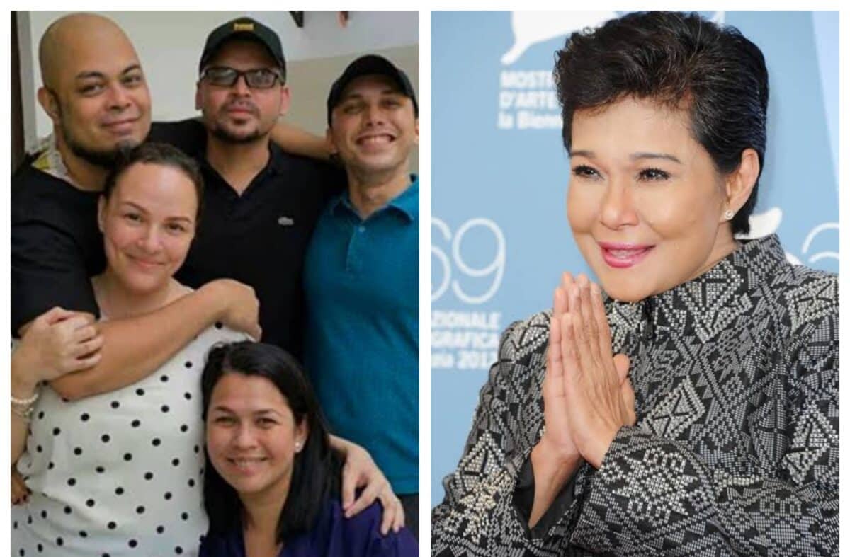 Nora Aunor at ang limang anak